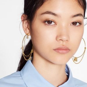 Louis Vuitton Roman Holidays Hoop Earrings
